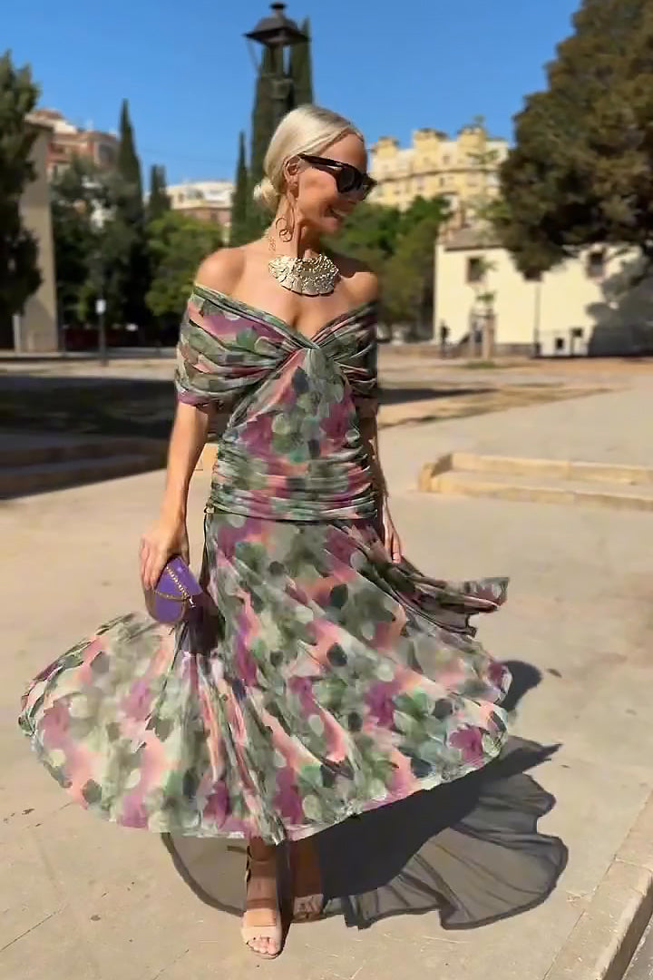 PRISCILLA | Rochie Maxi din Tulle