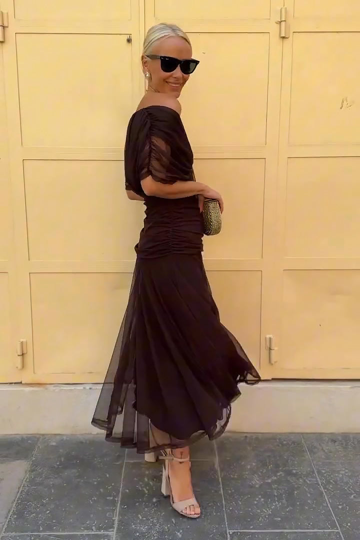 PRISCILLA | Rochie Maxi din Tulle