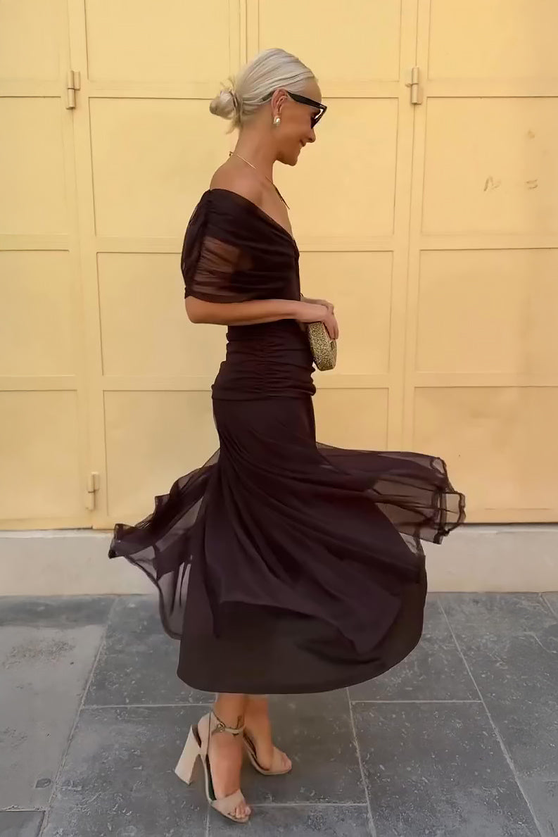 PRISCILLA | Rochie Maxi din Tulle