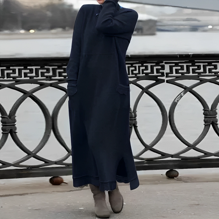 GRETA | Rochie confortabilă de iarnă