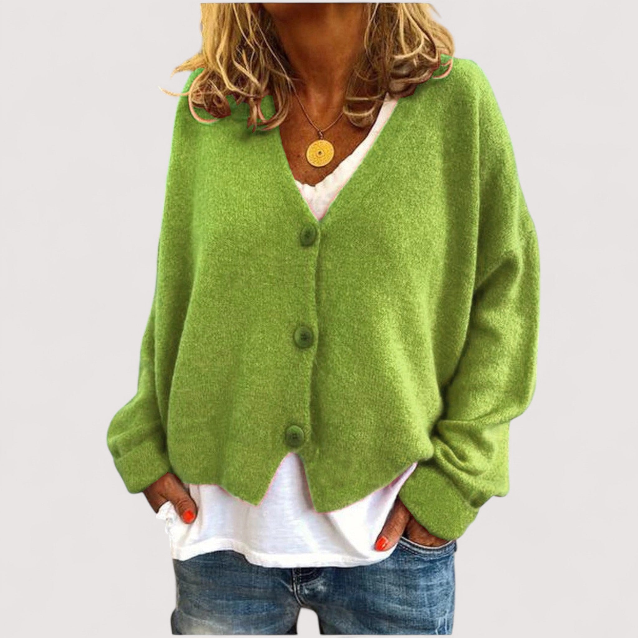 TANIA | Cardigan Tricotat