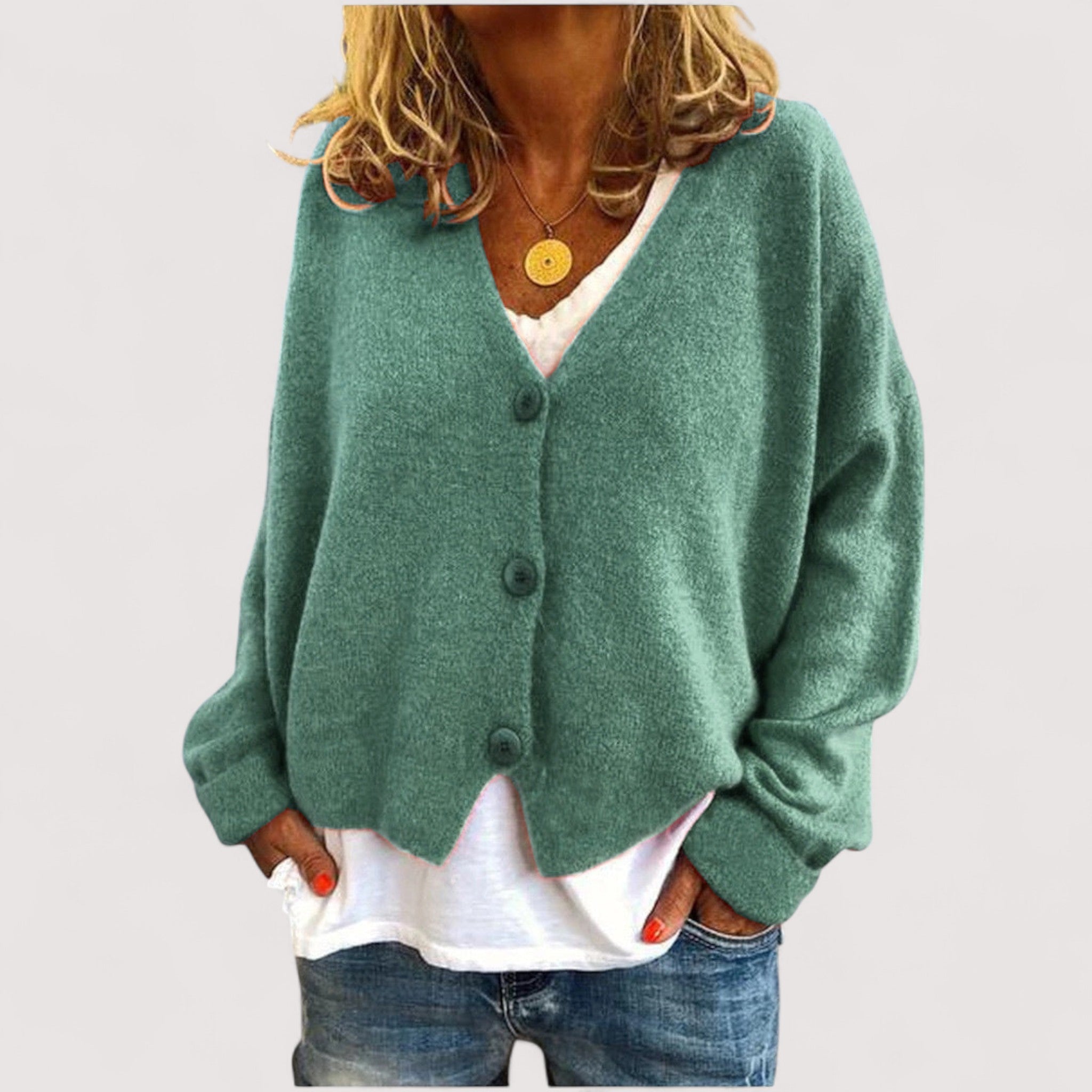 TANIA | Cardigan Tricotat