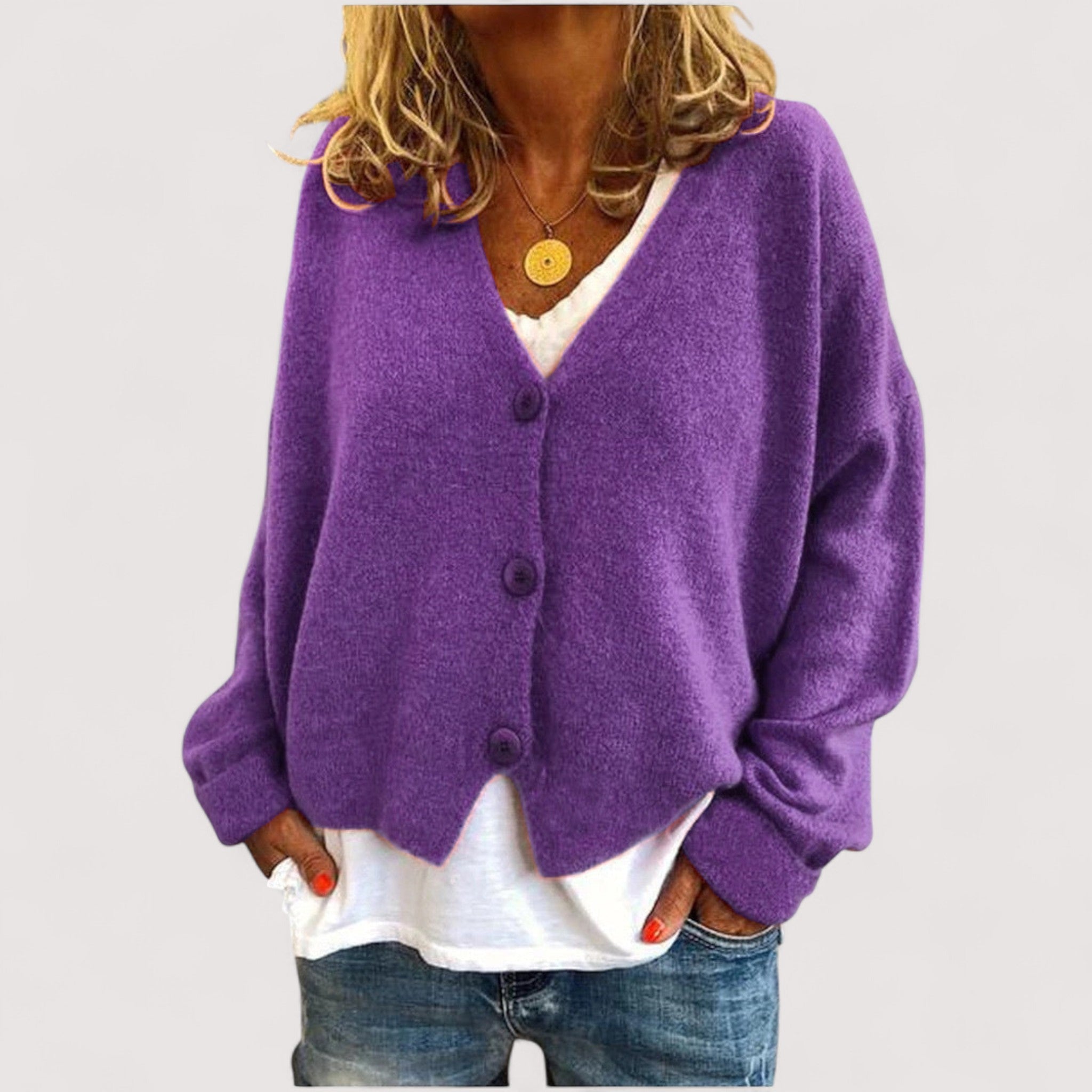 TANIA | Cardigan Tricotat