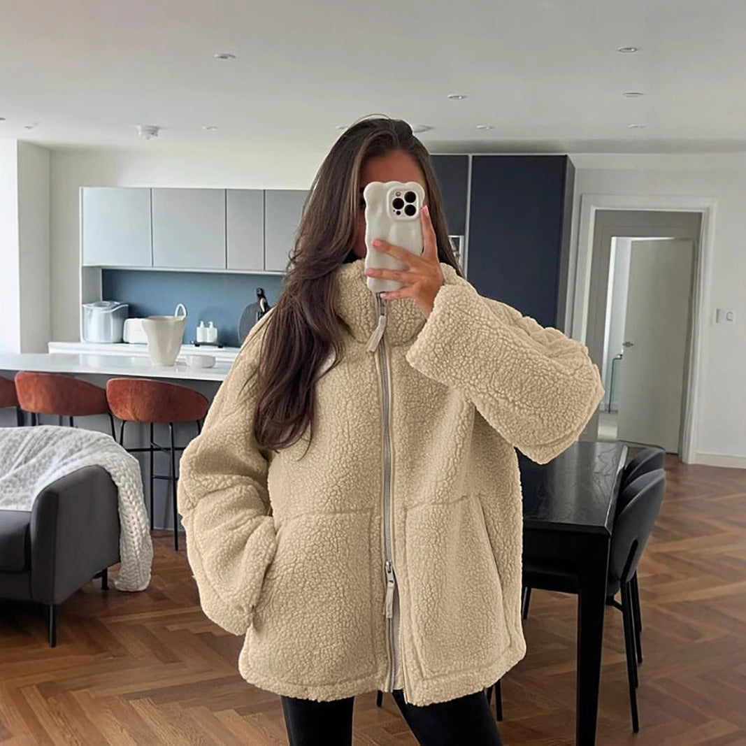 KAJA | Palton Moale Teddy