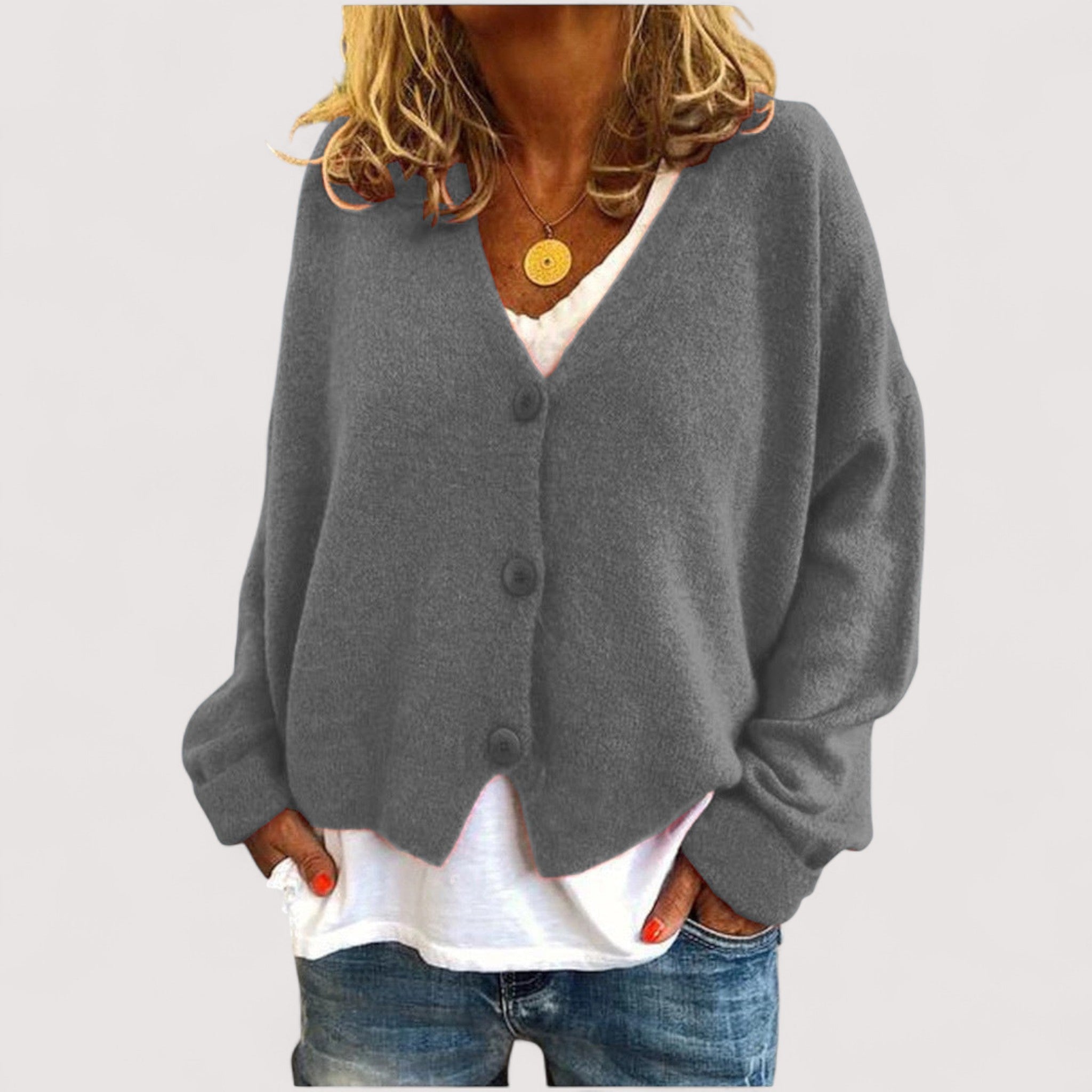 TANIA | Cardigan Tricotat
