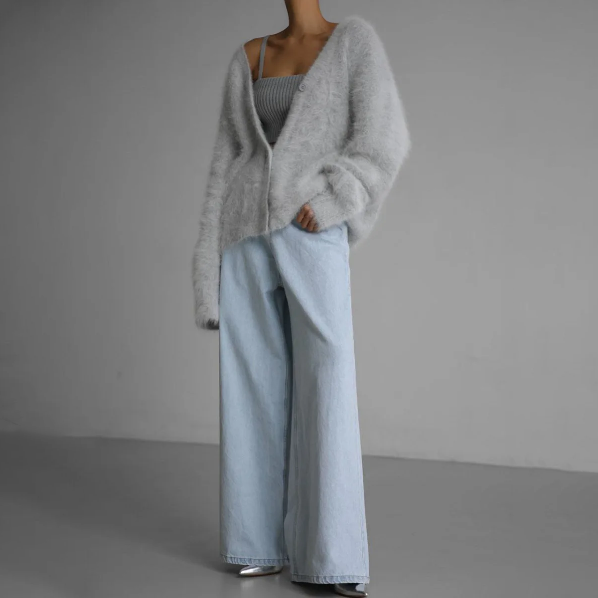 DHALIA | Cardigan elegant oversized