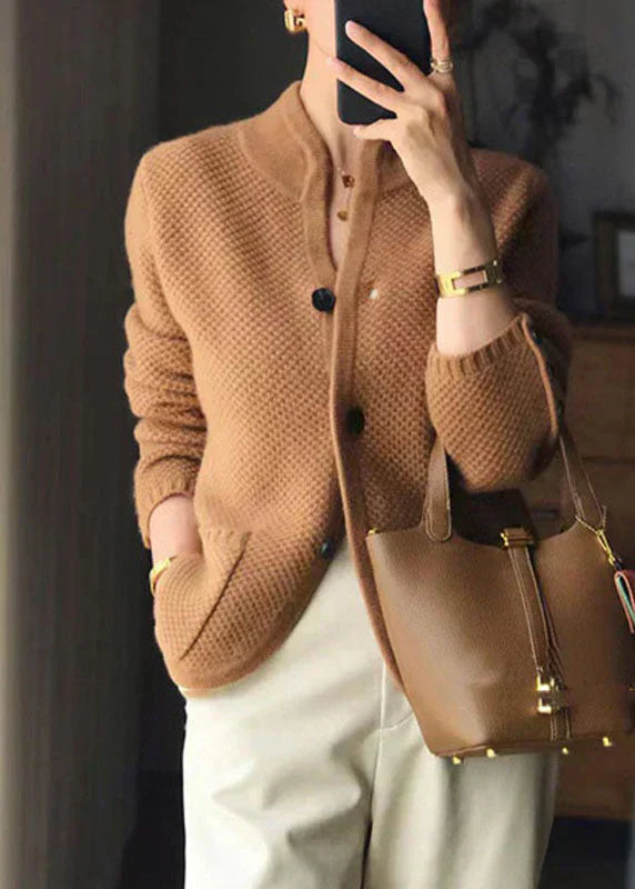 KLARINA | Cardigan Moale cu Nasturi