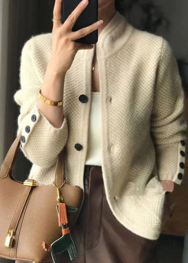 KLARINA | Cardigan Moale cu Nasturi