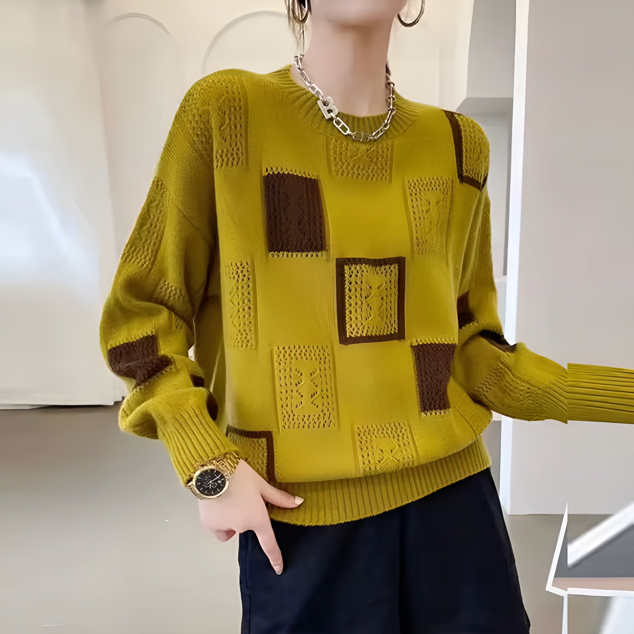 ALIDA | Pulover feminin unic și elegant