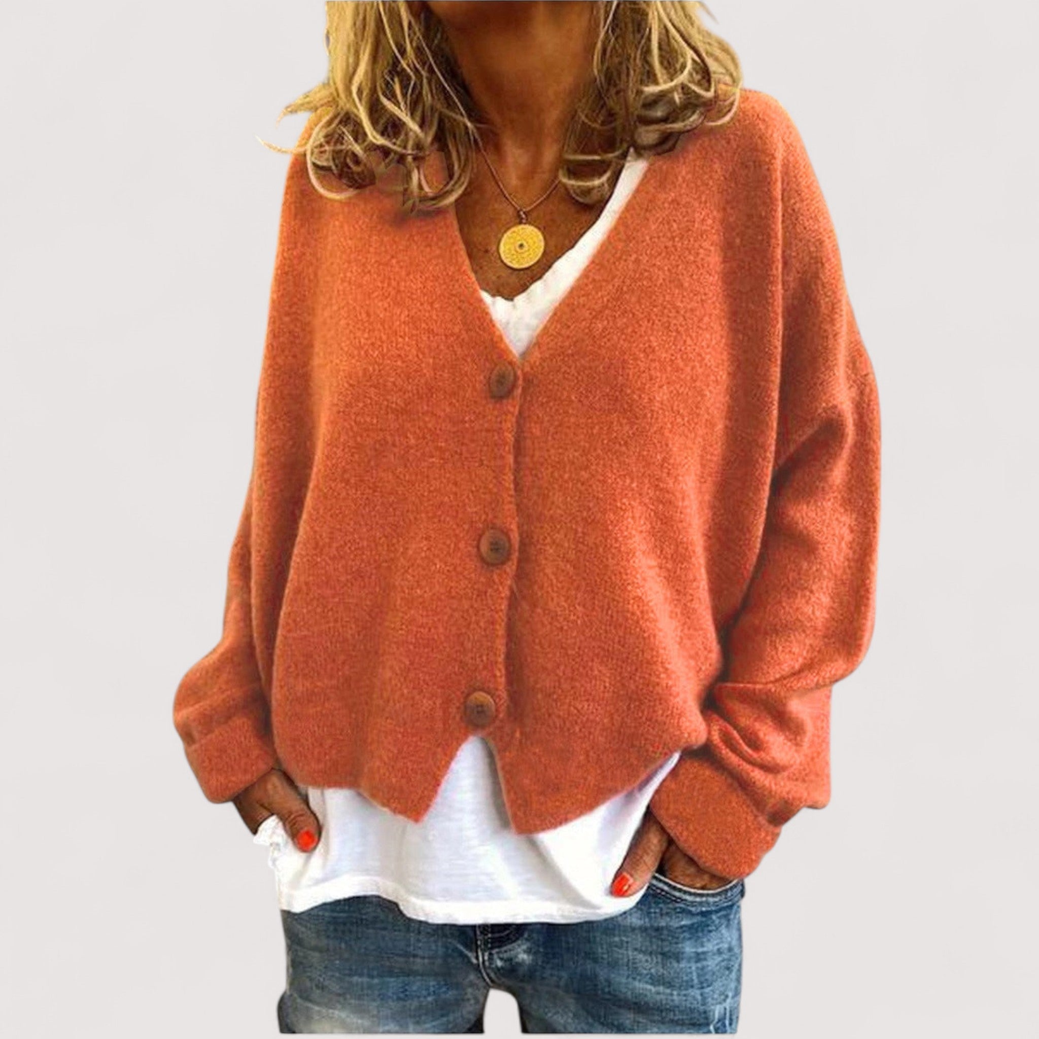 TANIA | Cardigan Tricotat