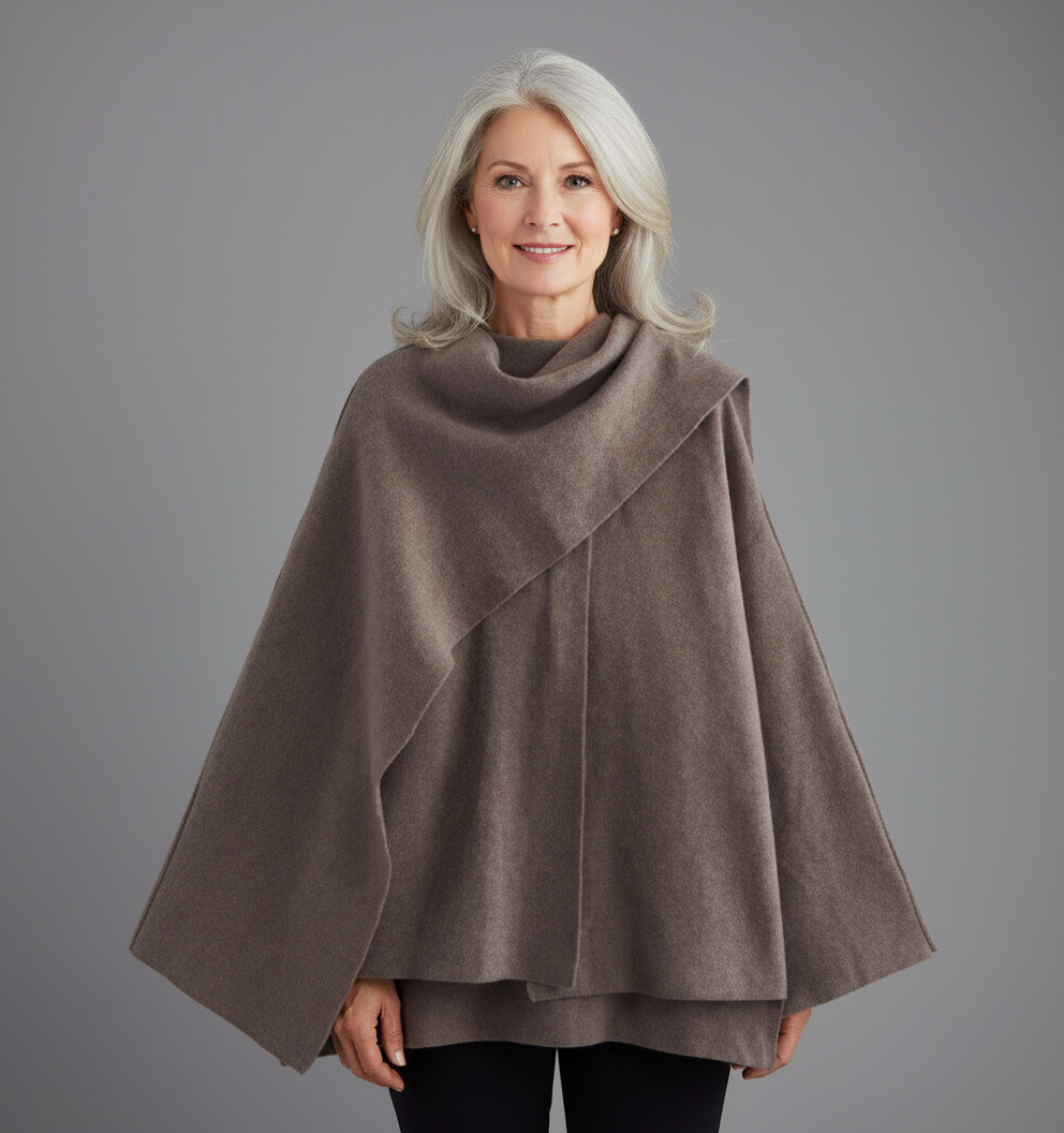 EVELINA | Poncho Elegant de Sezon