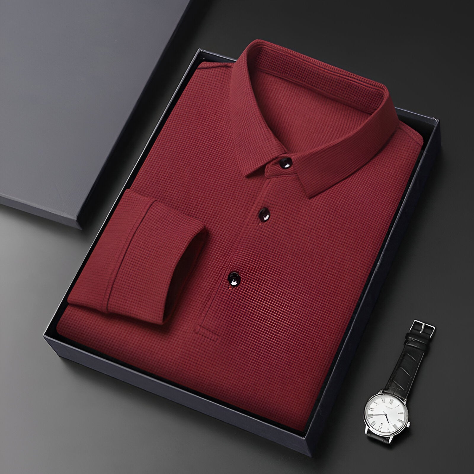 Brian™ | Polo de Lux cu Mâneci Lungi
