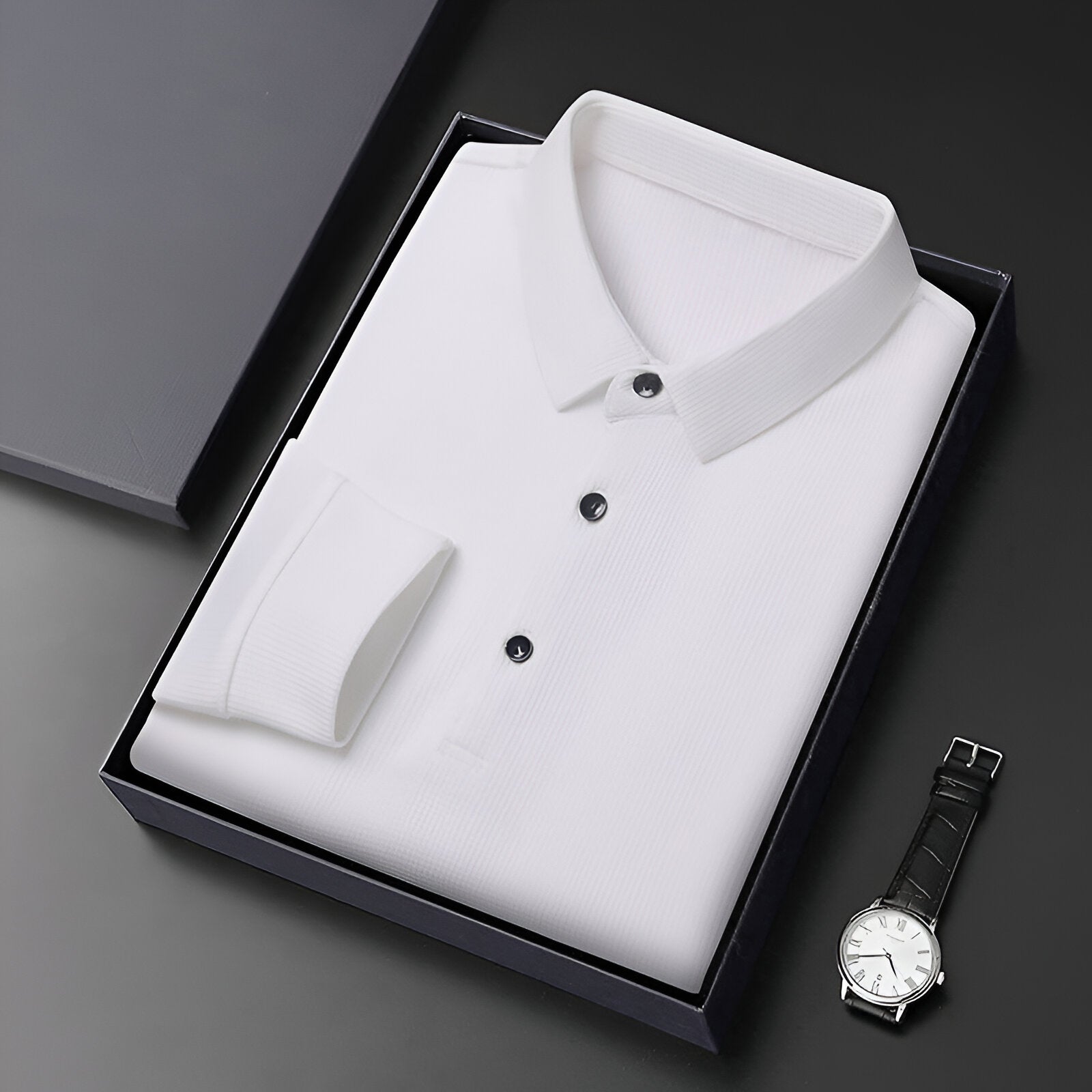 Brian™ | Polo de Lux cu Mâneci Lungi