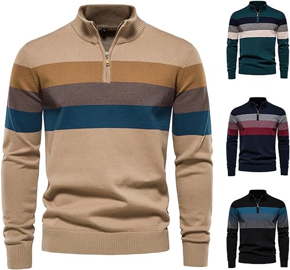 Matthew™ | Pulover Retro cu Dungi