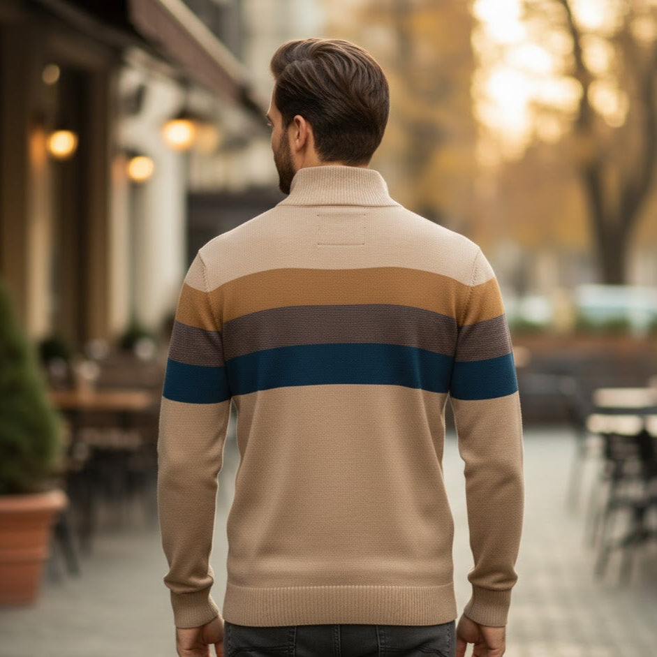 Matthew™ | Pulover Retro cu Dungi